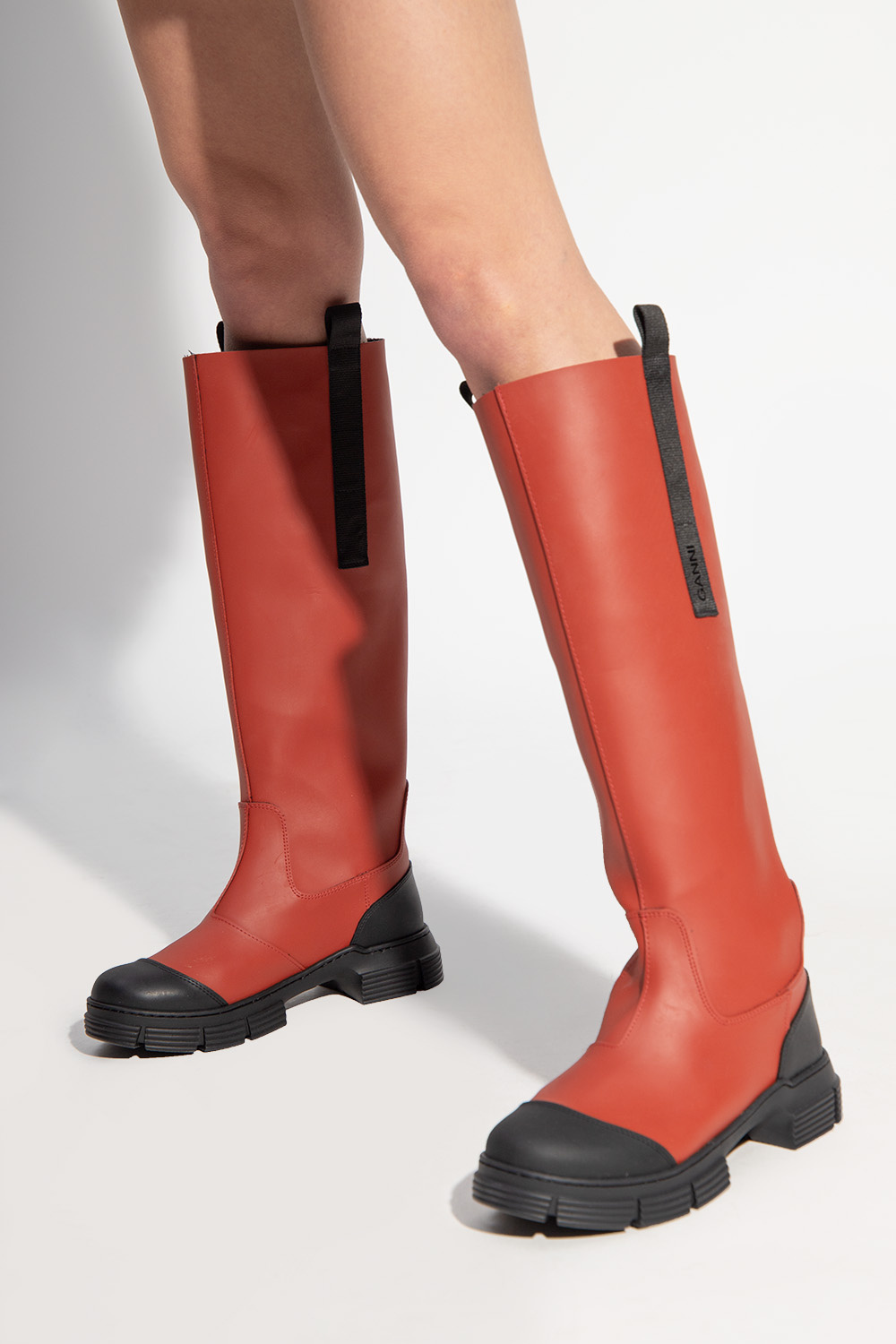 Ganni Rain boots with logo